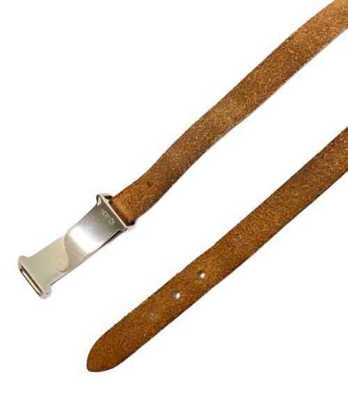 HERMES（エルメス）HERMES (エルメス) アピ3 ロングレザーブレスレット ベージュ サイズ:下記参照の古着・服飾アイテム
