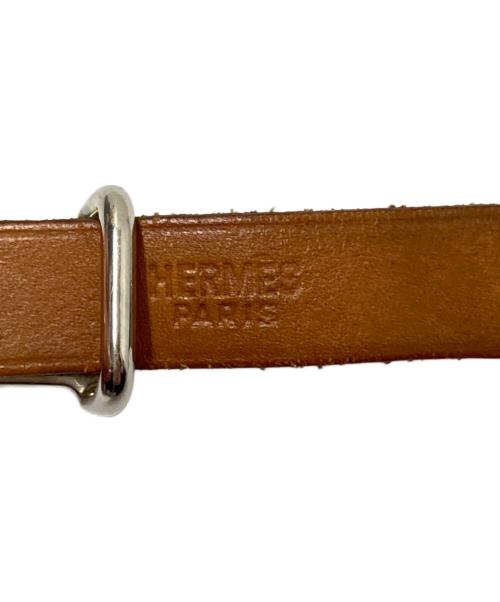 HERMES（エルメス）HERMES (エルメス) アピ3 ロングレザーブレスレット ベージュ サイズ:下記参照の古着・服飾アイテム