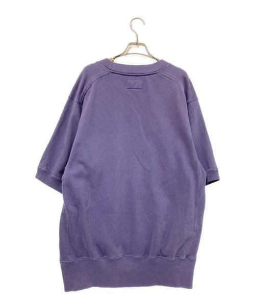 THE NORTHFACE PURPLELABEL（ザ・ノースフェイス パープルレーベル）THE NORTHFACE PURPLELABEL (ザ・ノースフェイス パープルレーベル) 11オンスフィールドショートスリーブスウェット パープル サイズ:Mの古着・服飾アイテム
