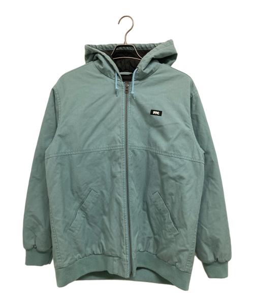 FTC（エフティーシー）FTC (エフティーシー) WASHED CANVAS HOODED JACKET グリーン サイズ:Lの古着・服飾アイテム
