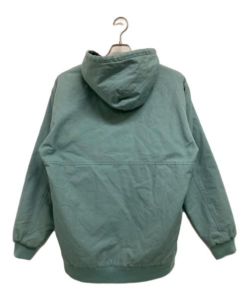 FTC（エフティーシー）FTC (エフティーシー) WASHED CANVAS HOODED JACKET グリーン サイズ:Lの古着・服飾アイテム