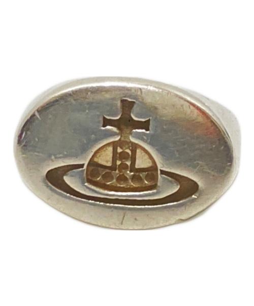 Vivienne Westwood（ヴィヴィアンウエストウッド）Vivienne Westwood (ヴィヴィアンウエストウッド) オーブスタンプリング サイズ:12号の古着・服飾アイテム