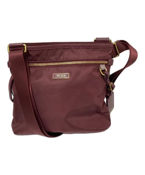 TUMI（トゥミ）TUMI (トゥミ) クロスボディショルダーバッグ ボルドー サイズ:下記参照の古着・服飾アイテム