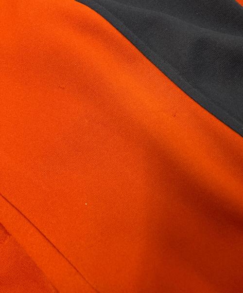 adidas（アディダス）adidas (アディダス) トラックジャケット ネイビー×オレンジ サイズ:4XOの古着・服飾アイテム