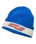 SUPREME（シュプリーム）の古着「Cuff Stripe Beanie」｜ブルー×ホワイト