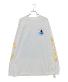 MAURITSHUIS×TAGS WKGPTY（マウリッツハイス×タグスワーキングパーティー）の古着「X-RAY “GIRL WITH A PEARL EARRING” LAYERED PRINT L/S TEE」｜ホワイト