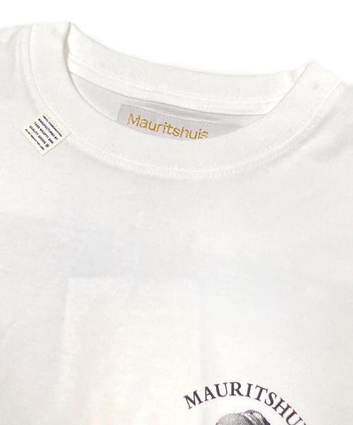 MAURITSHUIS（マウリッツハイス）MAURITSHUIS TAGS WKGPTY (タグスワーキングパーティー) X-RAY “GIRL WITH A PEARL EARRING” LAYERED PRINT L/S TEE ホワイト サイズ:L 未使用品の古着・服飾アイテム