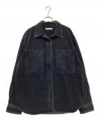 ORRオル）の古着「デニムジャケット」｜ブラック