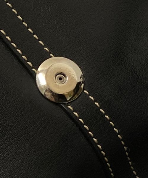 COACH（コーチ）COACH (コーチ) フラップサッチェルハンドバッグ ブラック サイズ:下記参照の古着・服飾アイテム