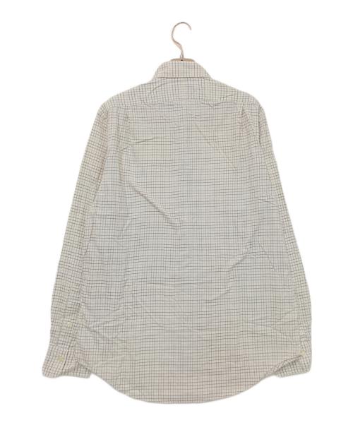 POLO RALPH LAUREN（ポロ・ラルフローレン）POLO RALPH LAUREN (ポロ・ラルフローレン) チェックシャツ ホワイト サイズ:Mの古着・服飾アイテム