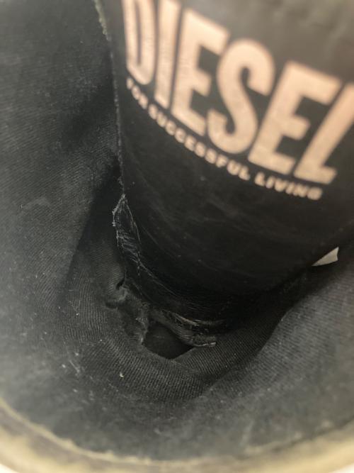 DIESEL（ディーゼル）DIESEL (ディーゼル) 8ホールブーツ ブラック サイズ:26.5㎝の古着・服飾アイテム