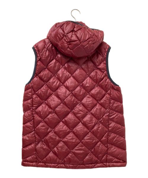 Eddie Bauer（エディーバウアー）Eddie Bauer (エディーバウアー) ダウンベスト レッド×グレー サイズ:Sの古着・服飾アイテム