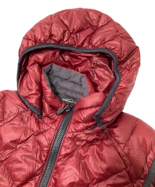 Eddie Bauer（エディーバウアー）Eddie Bauer (エディーバウアー) ダウンベスト レッド×グレー サイズ:Sの古着・服飾アイテム