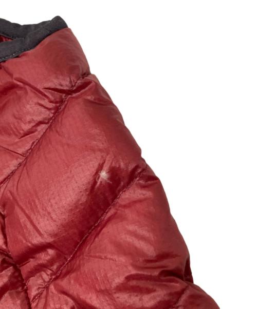 Eddie Bauer（エディーバウアー）Eddie Bauer (エディーバウアー) ダウンベスト レッド×グレー サイズ:Sの古着・服飾アイテム