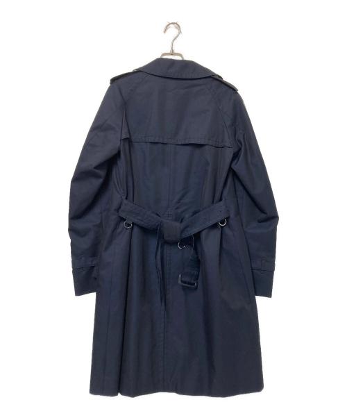 Aquascutum（アクアスキュータム）Aquascutum (アクアスキュータム) ライナー付ベーシックトレンチコート ブラック サイズ:8の古着・服飾アイテム