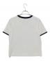 Lily Brown (リリーブラウン) MARY QUANT (マリークヮント) ポケットリンガーTシャツ ホワイト サイズ:ONE：4000円