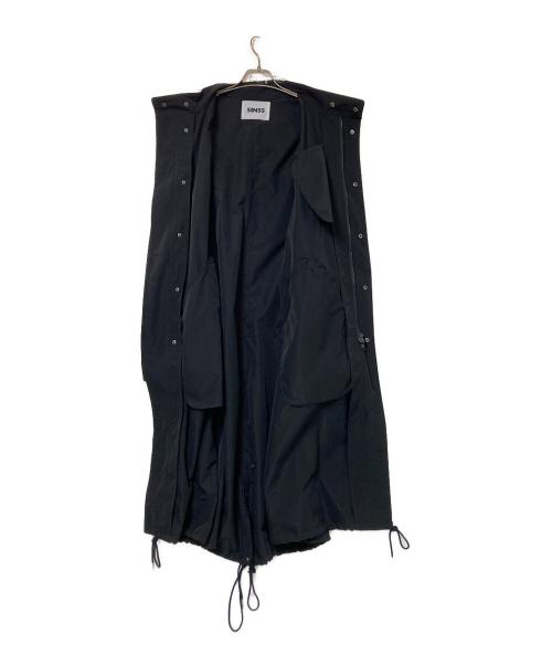 SINSS（シンス）SINSS (シンス) M-65オーバーサイズモッズコート ブラック サイズ:Lの古着・服飾アイテム