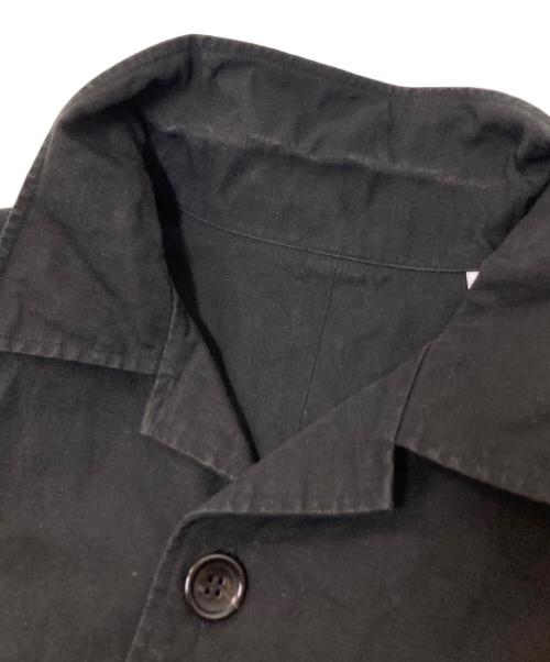nano・universe（ナノ・ユニバース）nano・universe (ナノ・ユニバース) RING JACKET (リングジャケット) シャツジャケット ブラック サイズ:Lの古着・服飾アイテム
