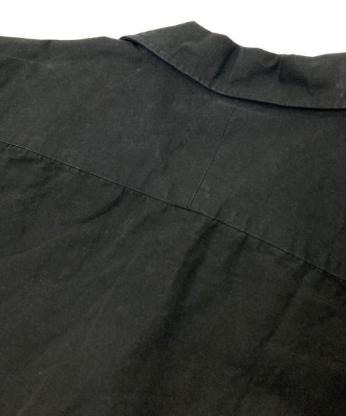 nano・universe（ナノ・ユニバース）nano・universe (ナノ・ユニバース) RING JACKET (リングジャケット) シャツジャケット ブラック サイズ:Lの古着・服飾アイテム
