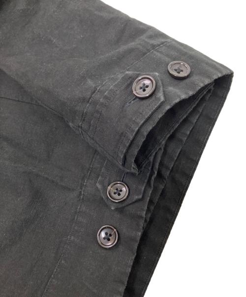 nano・universe（ナノ・ユニバース）nano・universe (ナノ・ユニバース) RING JACKET (リングジャケット) シャツジャケット ブラック サイズ:Lの古着・服飾アイテム