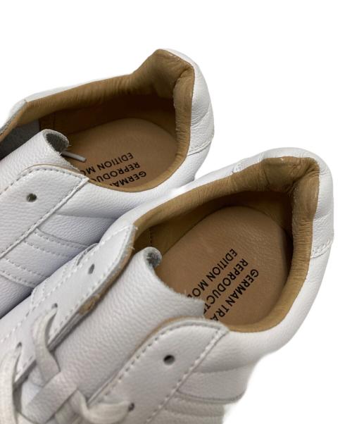 reproduction of found（リプロダクションオブファウンド）reproduction of found  (リプロダクションオブファウンド) ジャーマントレーナー ホワイト×ベージュ サイズ:42の古着・服飾アイテム