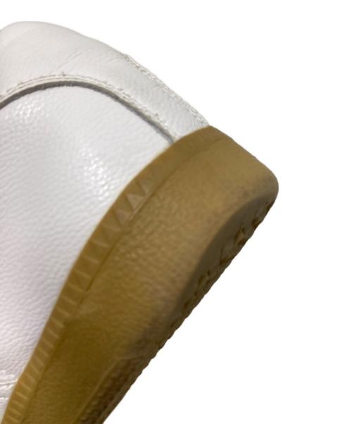 reproduction of found（リプロダクションオブファウンド）reproduction of found  (リプロダクションオブファウンド) ジャーマントレーナー ホワイト×ベージュ サイズ:42の古着・服飾アイテム