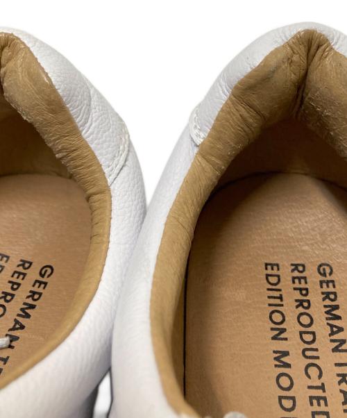 reproduction of found（リプロダクションオブファウンド）reproduction of found  (リプロダクションオブファウンド) ジャーマントレーナー ホワイト×ベージュ サイズ:42の古着・服飾アイテム