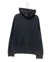 Y-3（ワイスリー）の古着「ALL BLACK GRAPHIC PRINT HOODY」｜ブラック