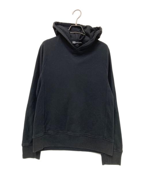 Y-3（ワイスリー）Y-3 (ワイスリー) ALL BLACK GRAPHIC PRINT HOODY ブラック サイズ:Sの古着・服飾アイテム