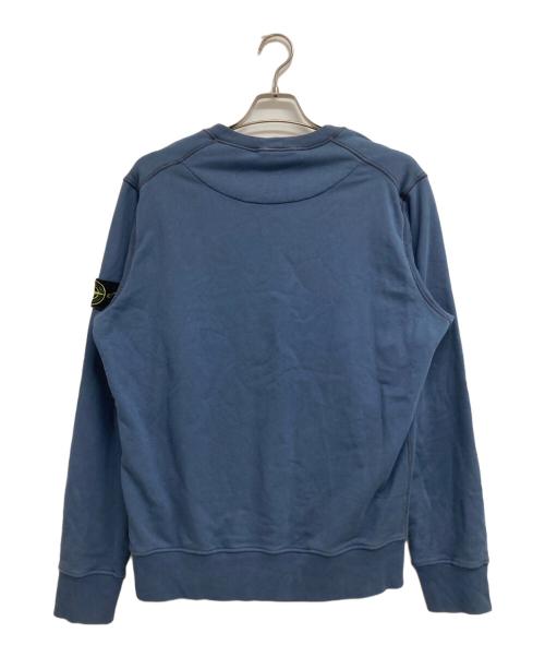 STONE ISLAND（ストーンアイランド）STONE ISLAND (ストーンアイランド) クルーネックスウェット ブルー サイズ:Lの古着・服飾アイテム