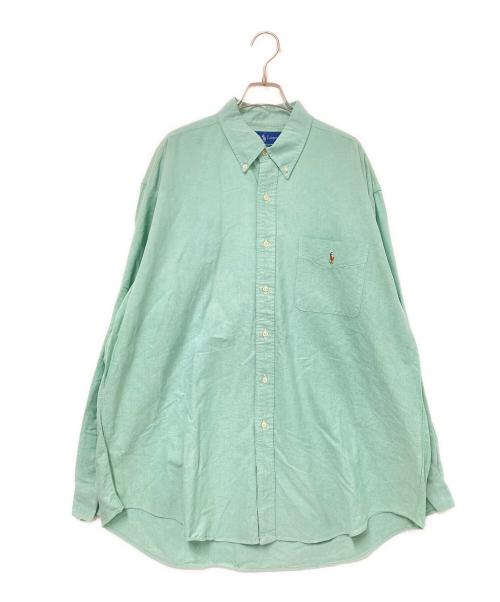 RALPH LAUREN（ラルフローレン）RALPH LAUREN (ラルフローレン) ボタンダウンシャツ グリーン サイズ:XLの古着・服飾アイテム