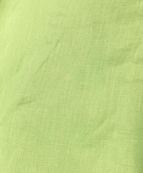 RALPH LAUREN（ラルフローレン）RALPH LAUREN (ラルフローレン) 半袖リネンシャツ グリーン サイズ:Lの古着・服飾アイテム