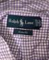 中古・古着 RALPH LAUREN (ラルフローレン) チェック柄BDシャツ ホワイト×パープル サイズ:L：7000円