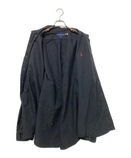 RALPH LAUREN（ラルフローレン）RALPH LAUREN (ラルフローレン) ボタンダウンシャツ ブラック サイズ:XLの古着・服飾アイテム