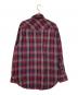 PENDLETON (ペンドルトン) ウール ウエスタンシャツ ネイビー×レッド サイズ:M：13000円