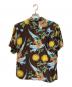 Sun Surf (サンサーフ) アロハシャツ イエロー×ブラウン サイズ:S：9000円