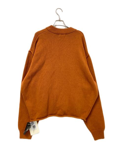 AMBER GLEAM（アーバン グリーム）AMBER GLEAM (アーバン グリーム) コンチョニットカーディガン オレンジ サイズ:M 未使用品の古着・服飾アイテム