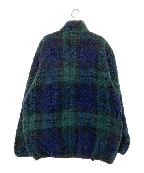 NAUTICA（ノーティカ）NAUTICA (ノーティカ) ハーフジップフリース ネイビー×グリーン サイズ:Mの古着・服飾アイテム