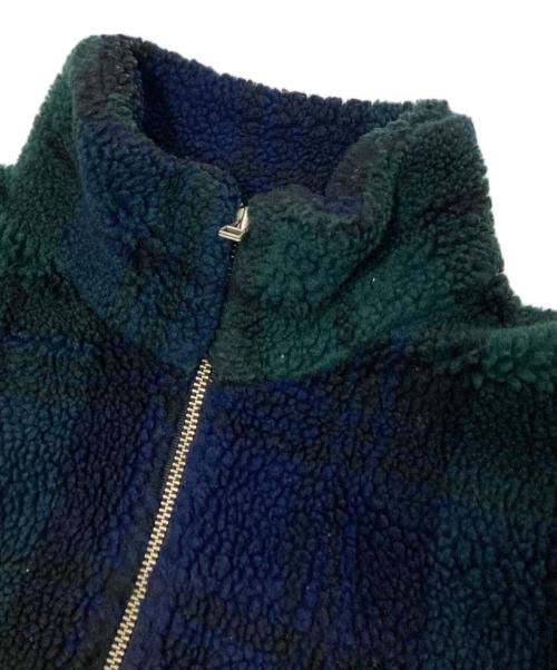 NAUTICA（ノーティカ）NAUTICA (ノーティカ) ハーフジップフリース ネイビー×グリーン サイズ:Mの古着・服飾アイテム