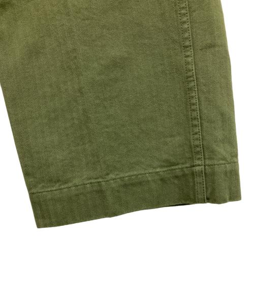 BEAMS PLUS（ビームスプラス）BEAMS PLUS (ビームスプラス) MIL Trousers Herringbone オリーブ サイズ:Sの古着・服飾アイテム