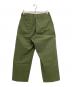 BEAMS PLUS (ビームスプラス) MIL Trousers Herringbone オリーブ サイズ:S：8000円