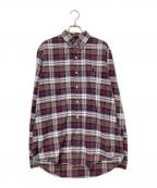 RALPH LAURENラルフローレン）の古着「チェックBDシャツ」｜レッド×ブルー