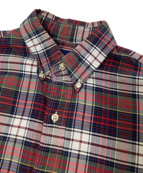 RALPH LAUREN（ラルフローレン）RALPH LAUREN (ラルフローレン) チェックBDシャツ レッド×ブルー サイズ:Mの古着・服飾アイテム