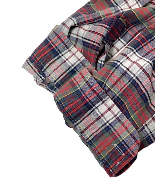 RALPH LAUREN（ラルフローレン）RALPH LAUREN (ラルフローレン) チェックBDシャツ レッド×ブルー サイズ:Mの古着・服飾アイテム