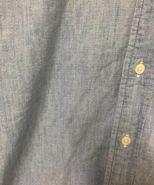 RALPH LAUREN（ラルフローレン）RALPH LAUREN (ラルフローレン) シャンブレーボタンダウンシャツ インディゴ サイズ:Mの古着・服飾アイテム