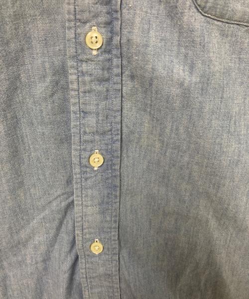 RALPH LAUREN（ラルフローレン）RALPH LAUREN (ラルフローレン) シャンブレーボタンダウンシャツ インディゴ サイズ:Mの古着・服飾アイテム