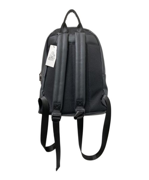 GALFY（ガルフィー）GALFY (ガルフィー) ワッペン付フロントベルトリュック ブラック サイズ:下記参照 未使用品の古着・服飾アイテム