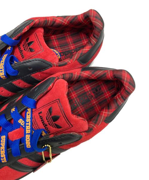 adidas（アディダス）adidas (アディダス) ローカットスニーカー ブラック×レッド サイズ:28.0cm 未使用品の古着・服飾アイテム