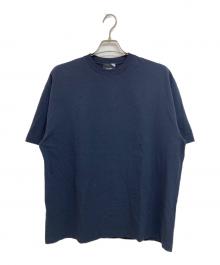 ATON（エイトン）の古着「ヘビーウエイト オーバーサイズ Tシャツ」｜ネイビー