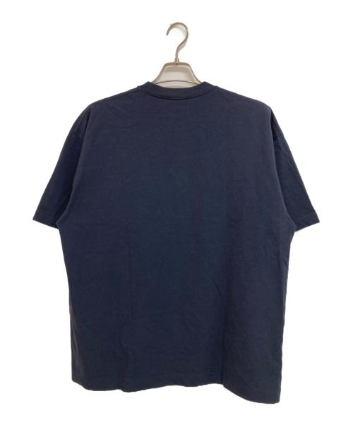 ATON（エイトン）ATON (エイトン) ヘビーウエイト オーバーサイズ Tシャツ ネイビー サイズ:04の古着・服飾アイテム